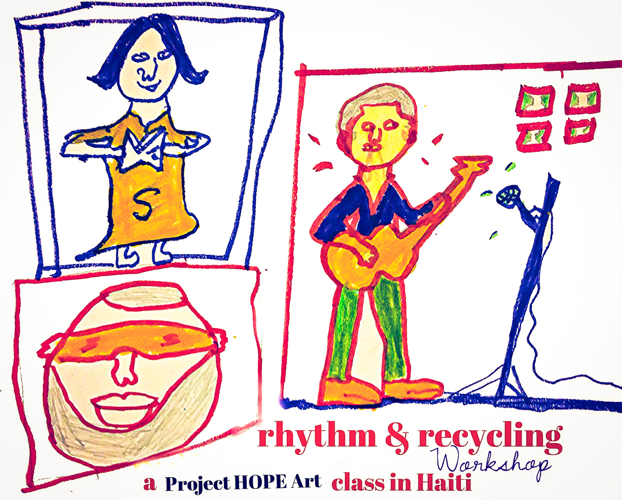 Project HOPE Art RHYTHMRECYCLING